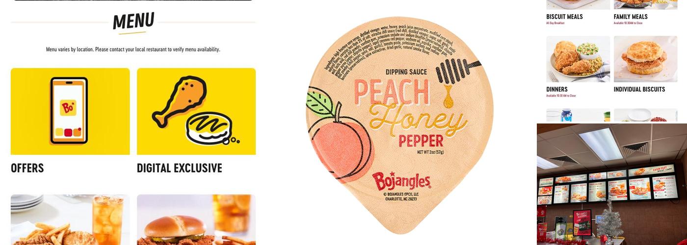 Bojangles Menu
