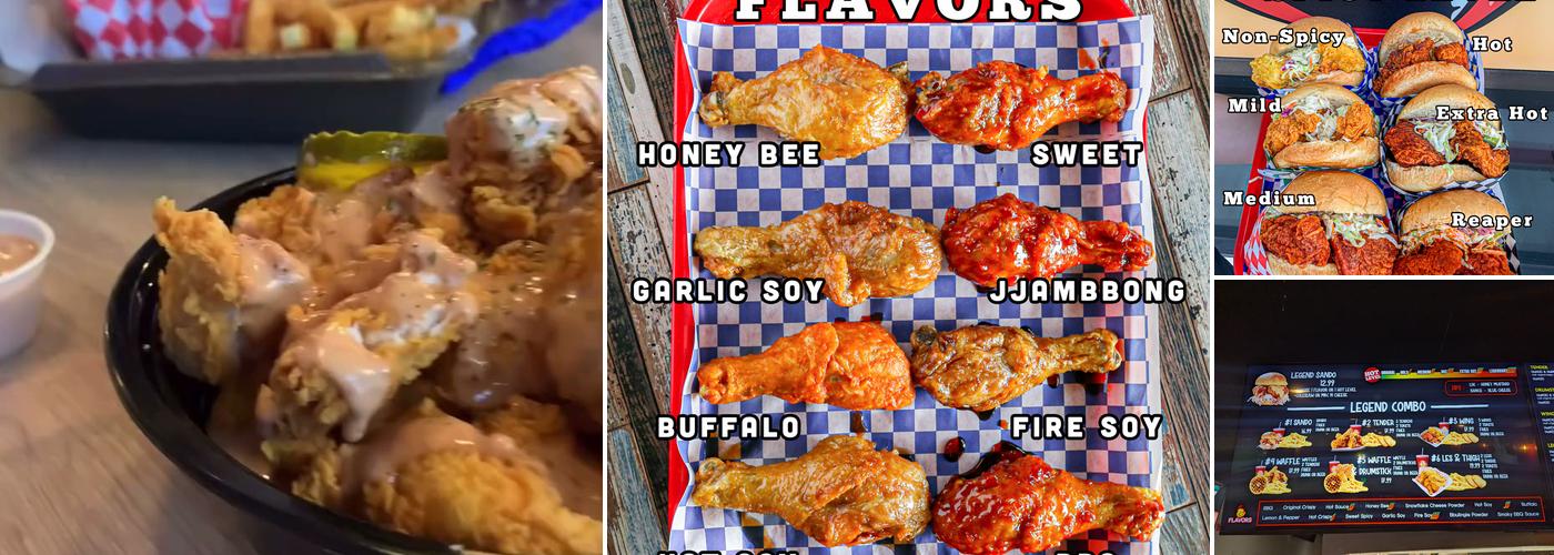 Legend Hot Chicken Menu