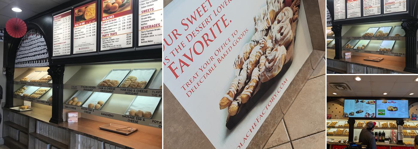 Kolache Factory Menu