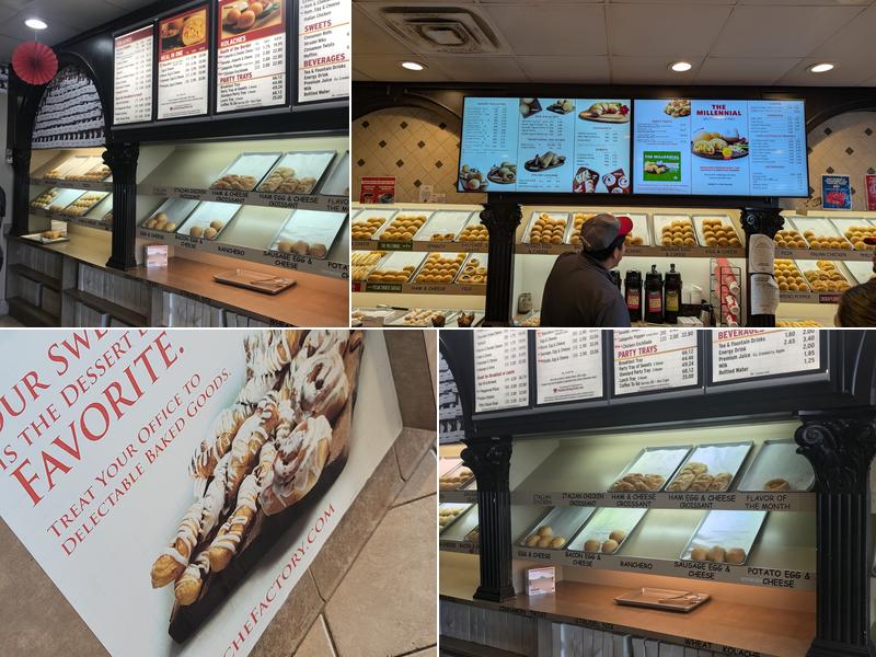 Kolache Factory Menu