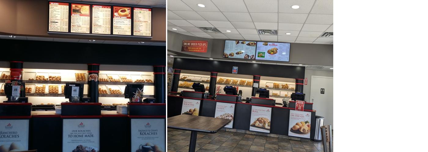Kolache Factory Menu
