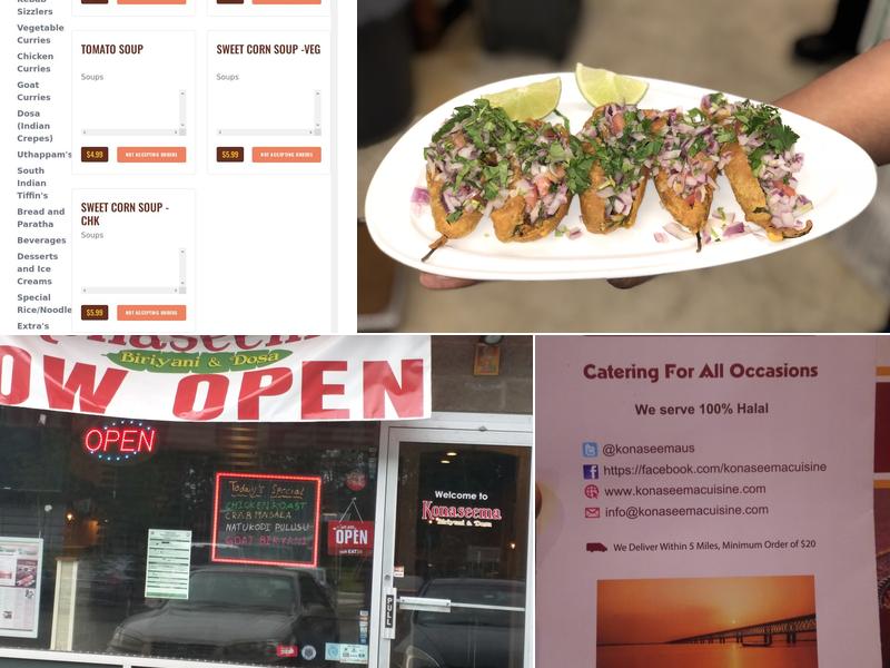 Konaseema Cuisine Menu