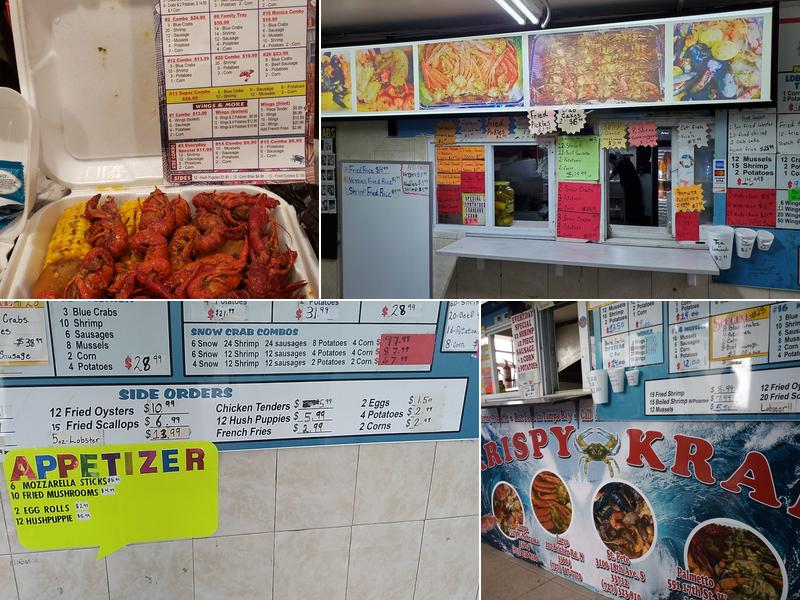 Krispy Krab Menu