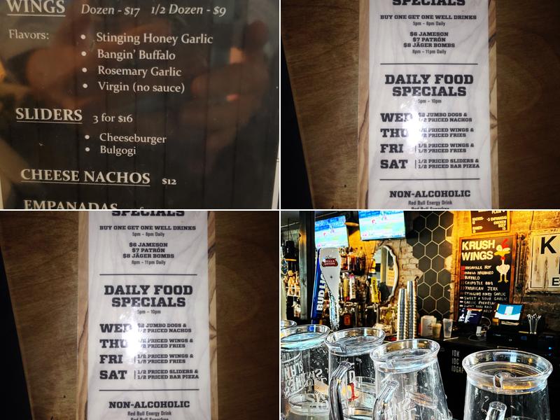 Krush Menu