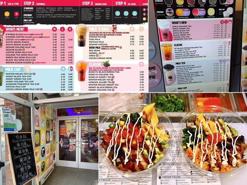 Kung Fu Tea Menu