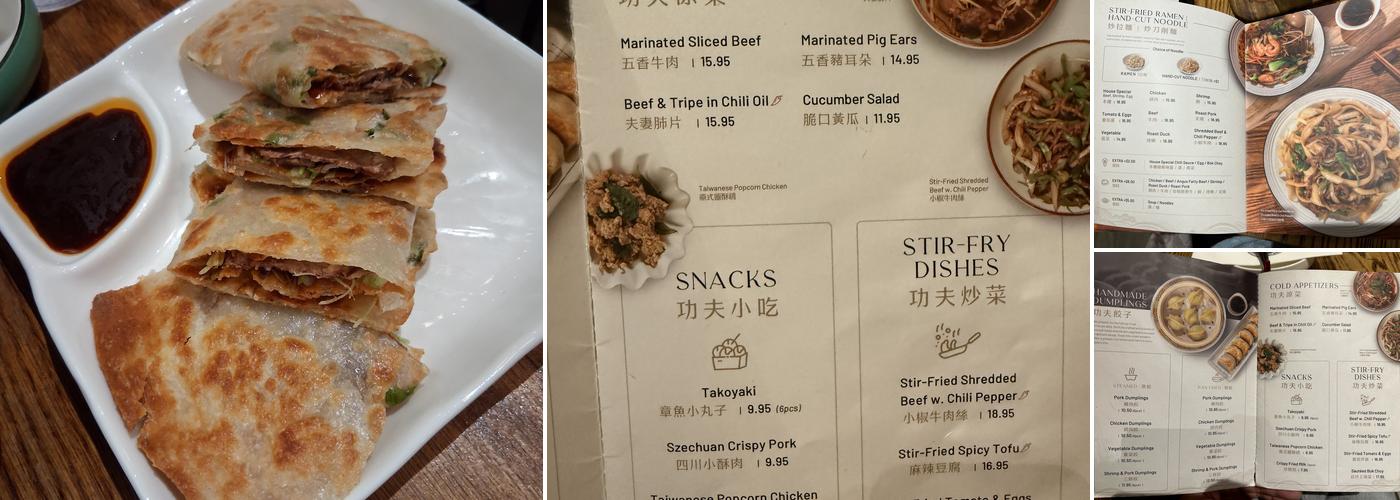 Kung Fu Kitchen (Times Square) Menu