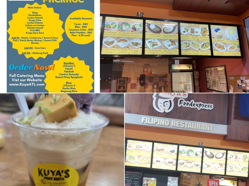 Kuya's Food Express Menu
