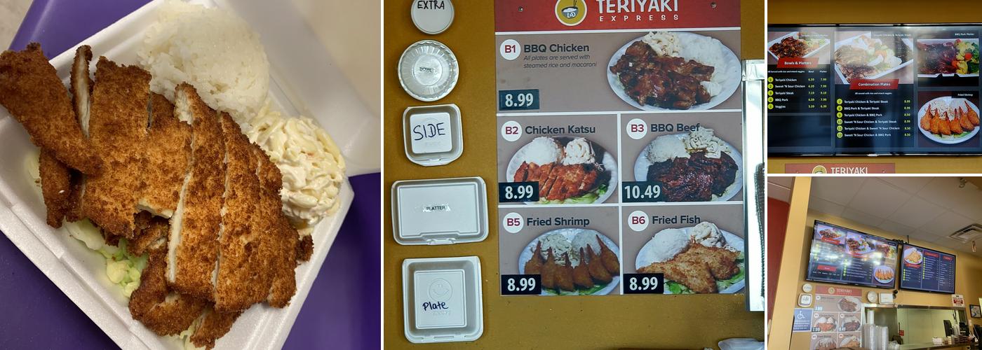 L & D Teriyaki Express Menu