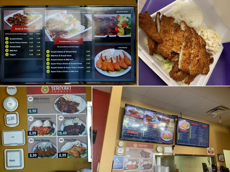 L & D Teriyaki Express Menu