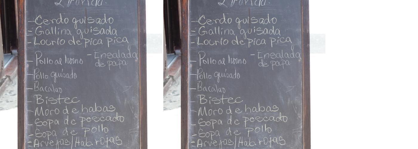 L'Fonda Menu