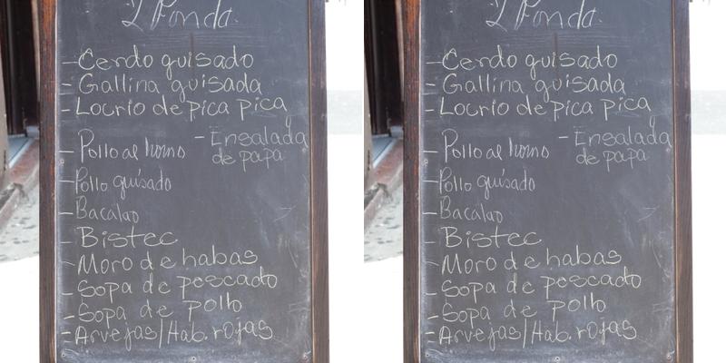 L'Fonda Menu