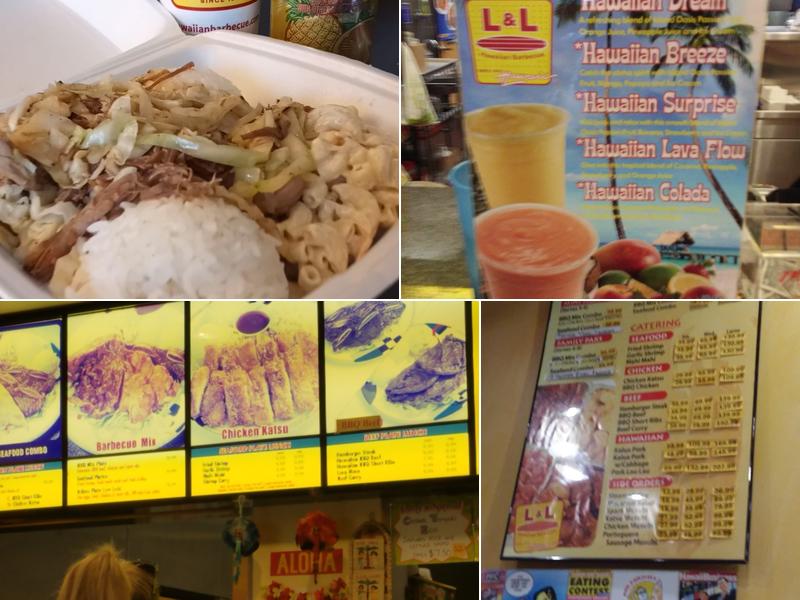 L&L Hawaiian Barbecue Menu