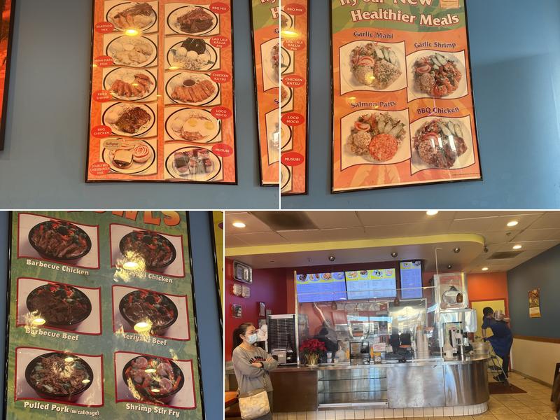 L&L Hawaiian Barbecue Menu