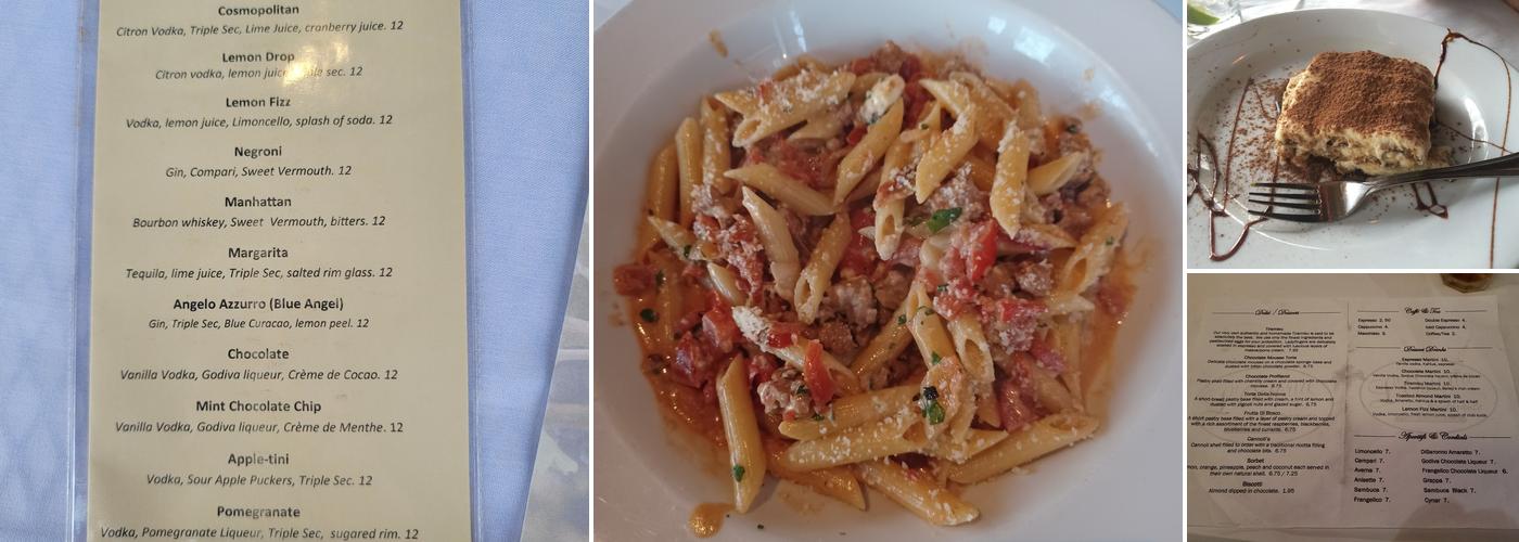 L'Osteria Ristorante Menu