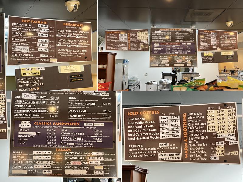 La Bou Bakery & Cafe Menu