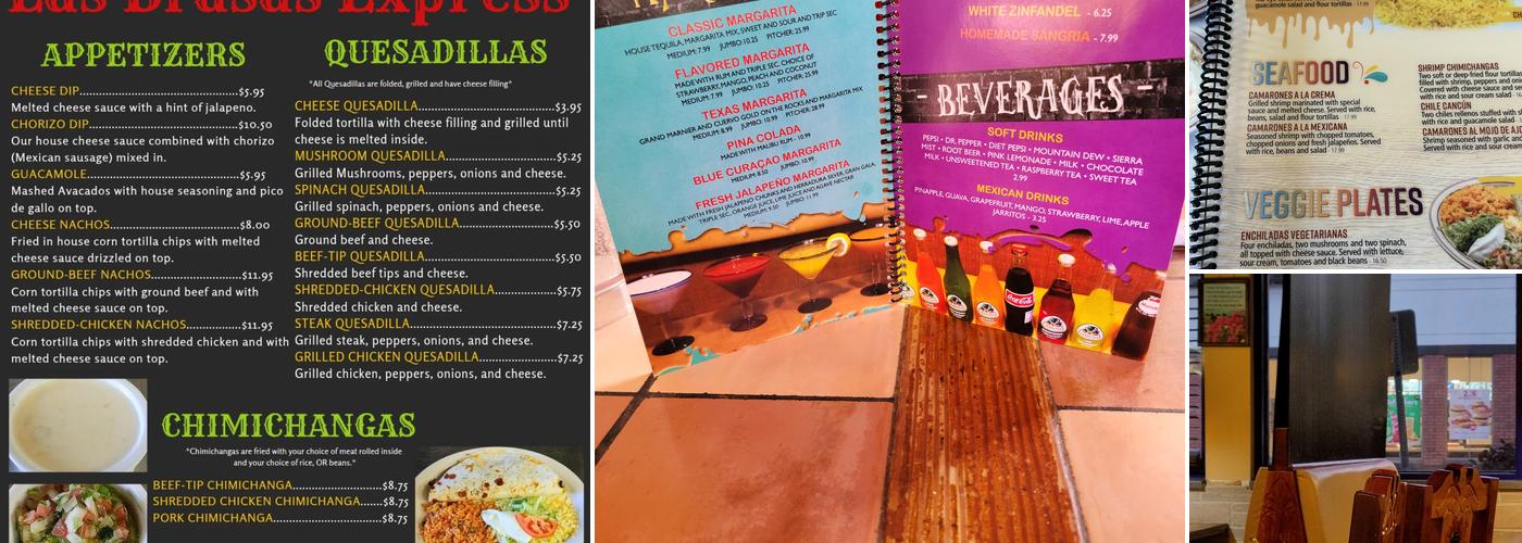 Las Brasas Grill Menu