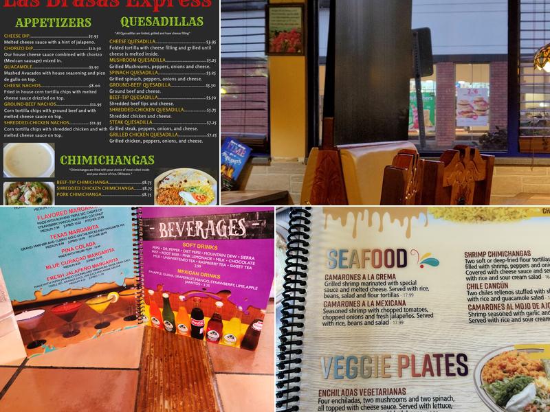 Las Brasas Grill Menu