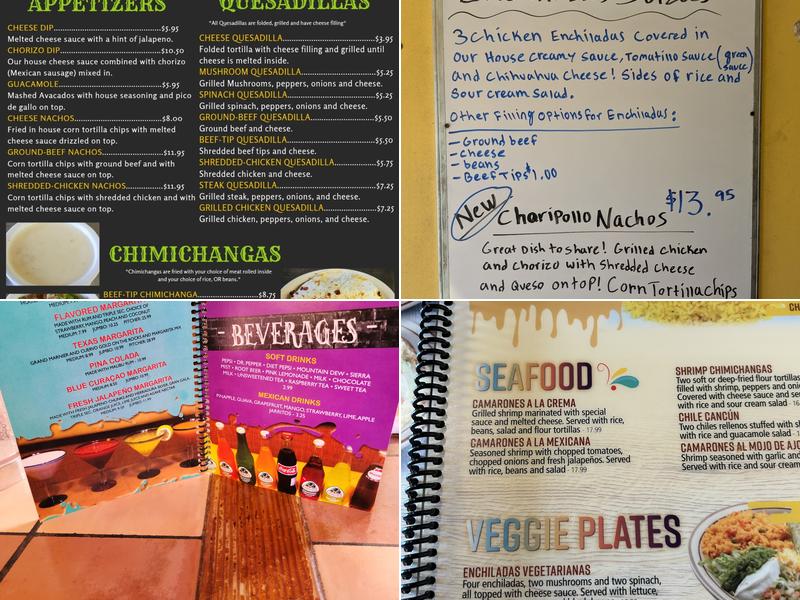 Las Brasas Grill Menu