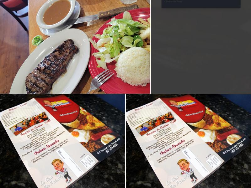 La Casa de Peinado Restaurant Menu