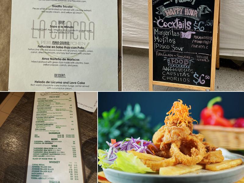 La Chacra Restaurant Menu