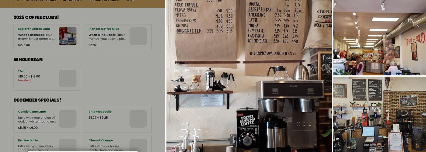 La Cosecha Coffee Roasters Menu