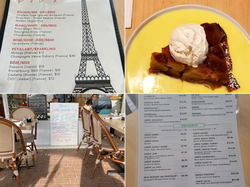 La Crepe Bistro Menu