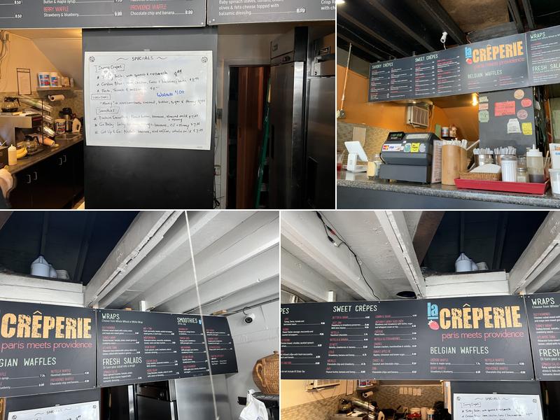 La Creperie Menu