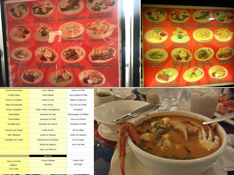 La Granja De Oro Menu