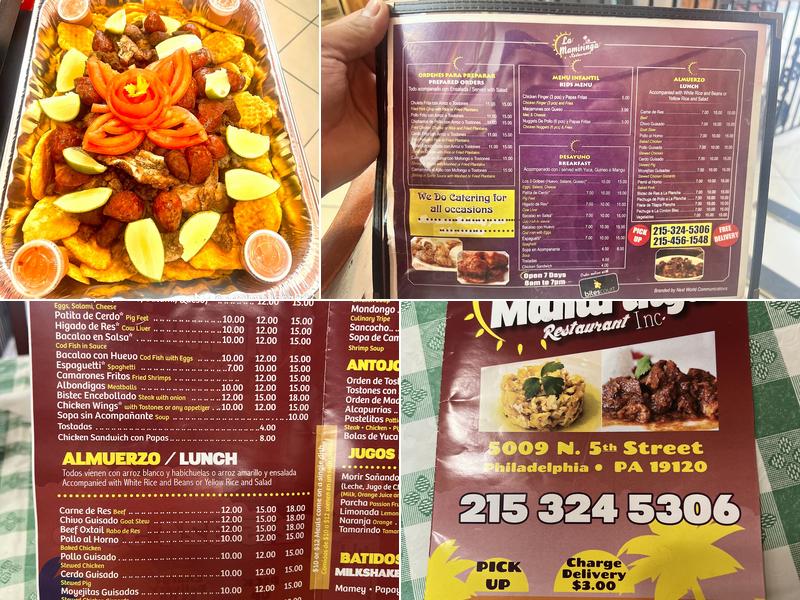 La Mamiringa Restaurant Menu