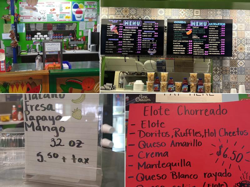 La Michoacana Menu