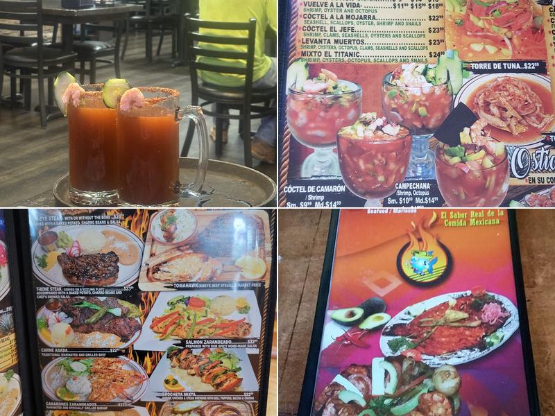 La Mojarra Loca Menu