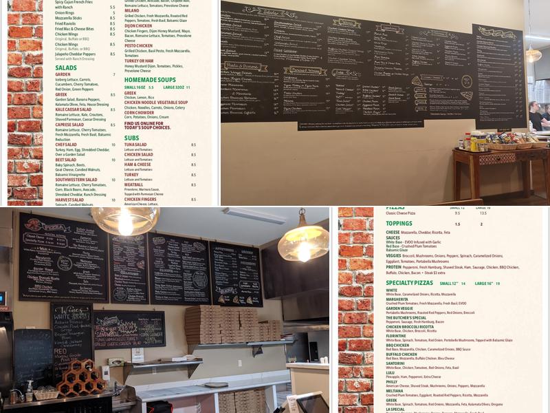 la Pizza di Forno Menu