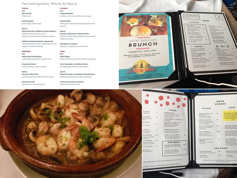 La Taberna Giralda Menu