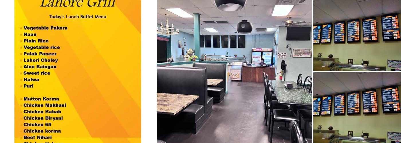 Lahore Grill Menu