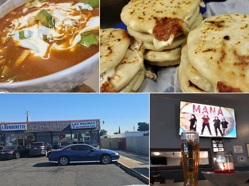 Las Brumas Salvadorian Food