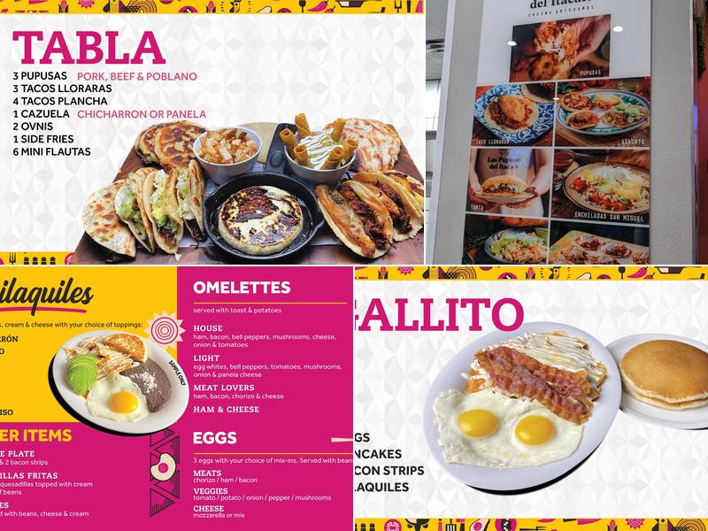 El Itacate PHARR Menu