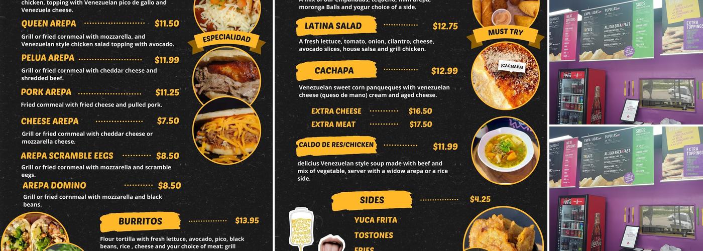 Latino Bites Express Menu