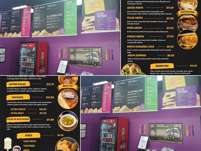 Latino Bites Express Menu