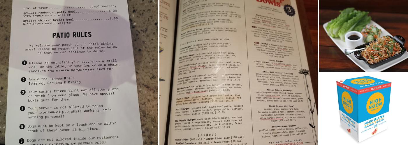 Lazy Dog Restaurant & Bar Menu