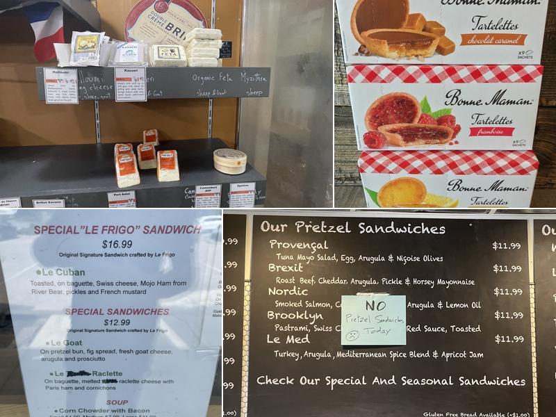 LE FRIGO BOULDER Menu