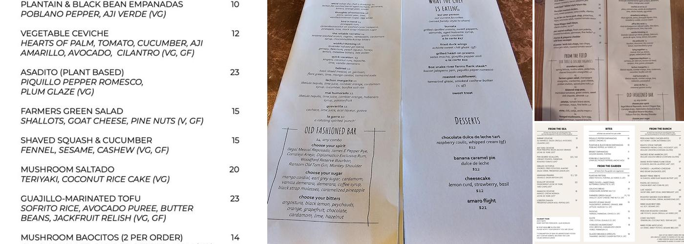 Lechon Menu