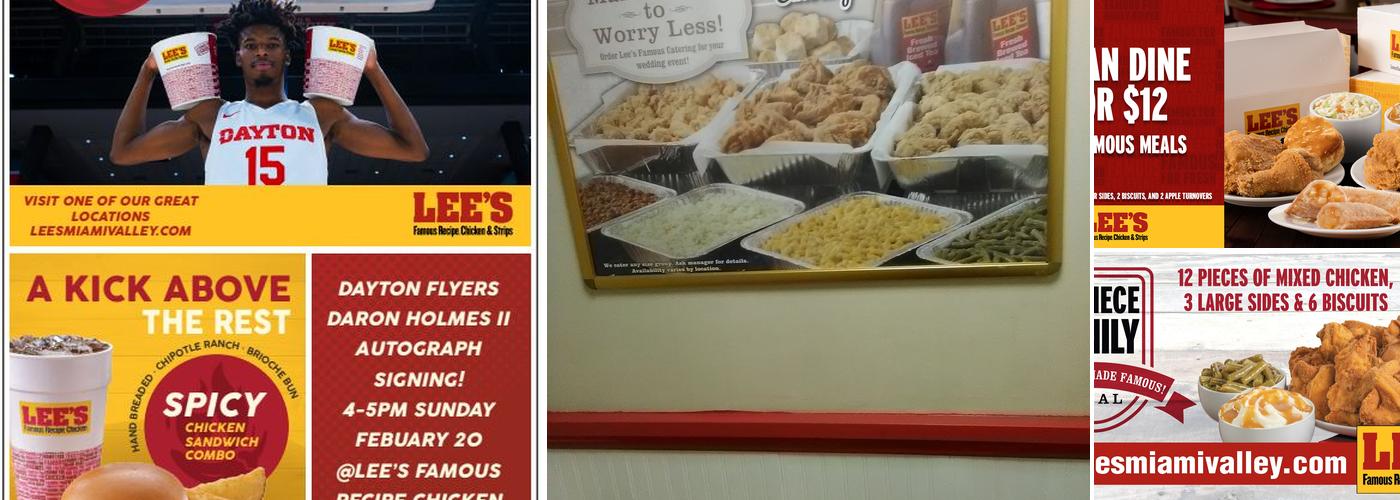 Lee's Famous Recipe Chicken Menu