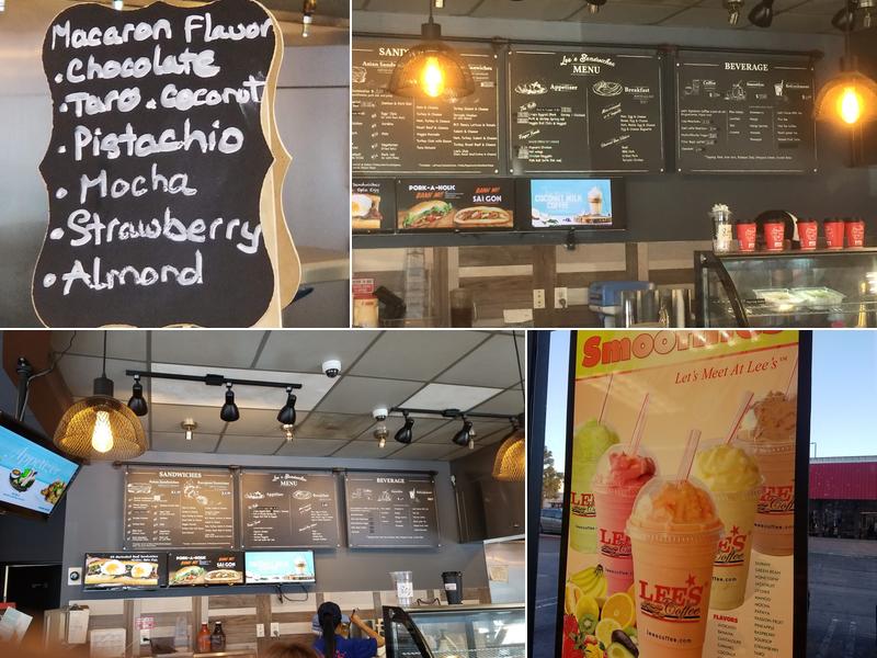 Lee's Sandwiches Menu