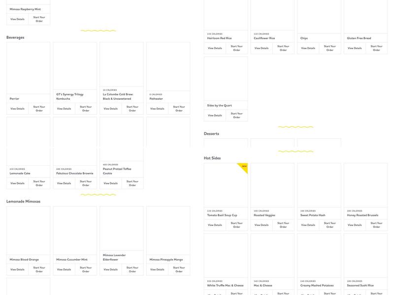 Lemonade Restaurant Menu