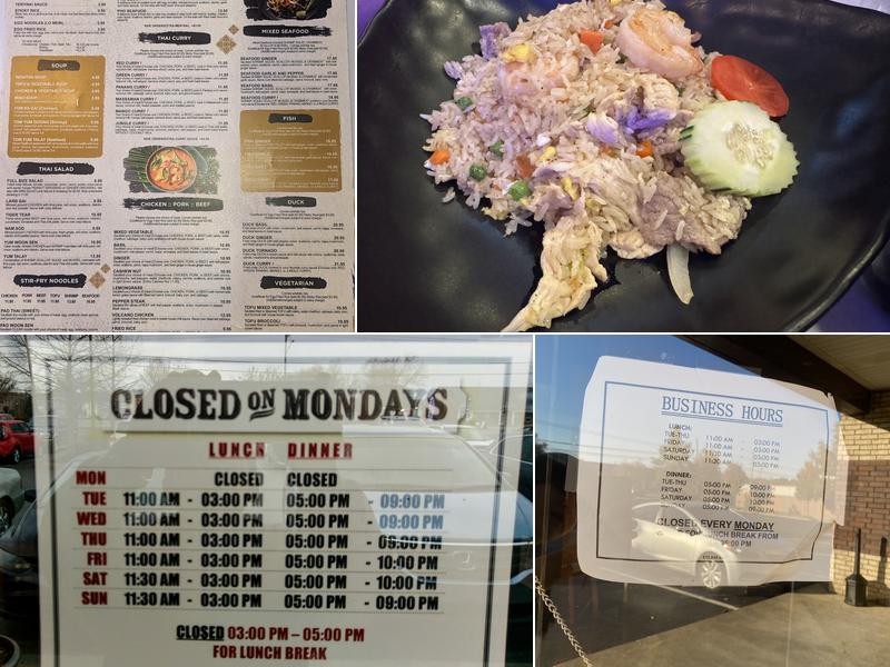 Lemongrass Sushi & Thai Menu