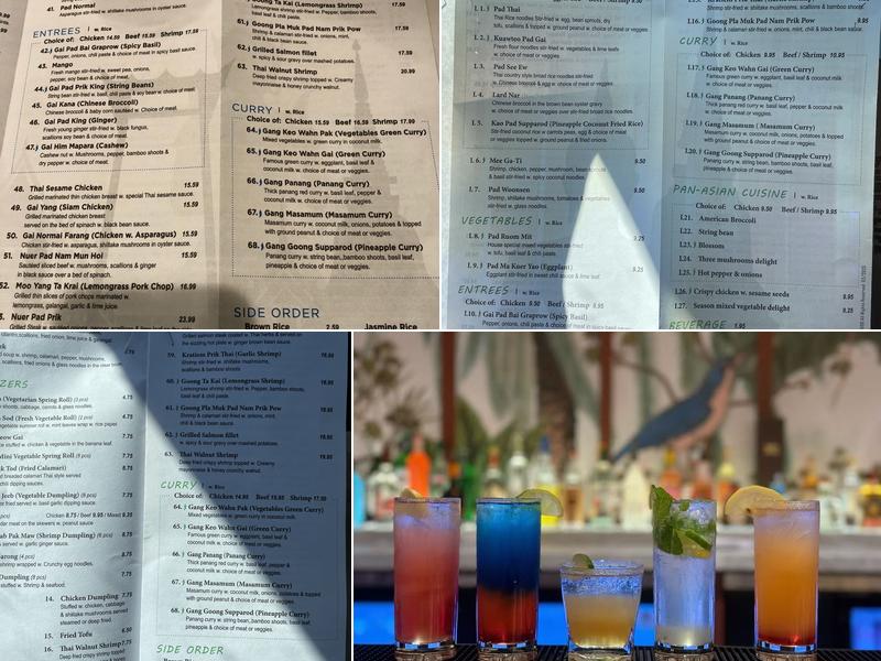 Lemonleaf Grill Menu