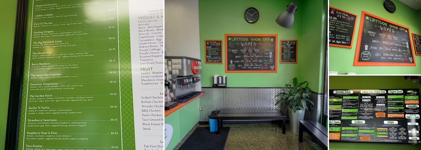 Lettuce Toss It Menu