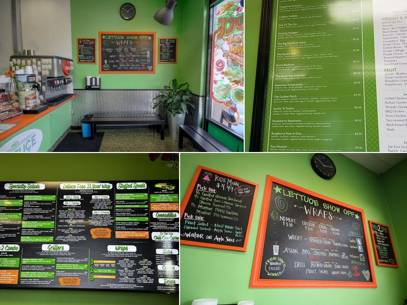 Lettuce Toss It Menu
