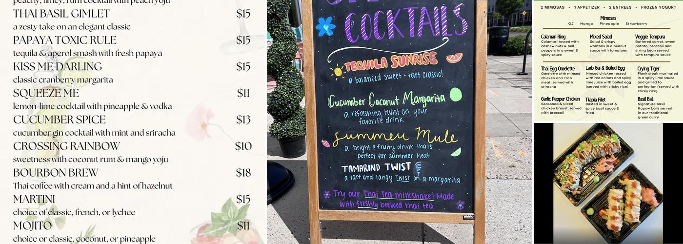 Lil Bowl, Thai and Japanese Cuisine Menu