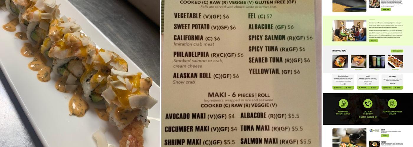 Lime House Sushi & Ramen Menu